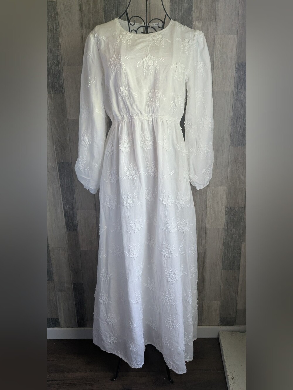 The White Maxi Dress